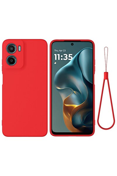 sscase Solid Color Θήκη Σιλικόνης Red (Motorola Moto E15 / G05)