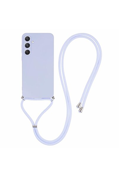 sscase Candy Colors Θήκη Σιλικόνης με Λουράκι Light Purple (Samsung Galaxy A3...
