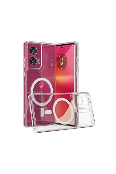 sscase MagSafe Acrylic Σκληρή Θήκη Transparent (Motorola Edge 50 Fusion 5G)