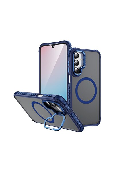 sscase Magsafe Σκληρή Θήκη με Στήριγμα Blue (Samsung Galaxy A16 4G / 5G)