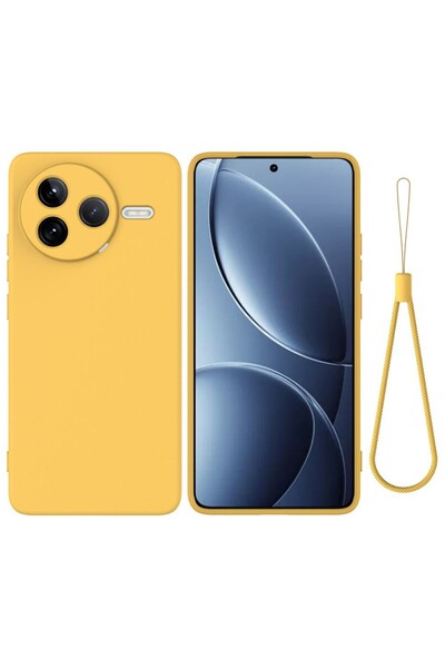 sscase Solid Color Θήκη Σιλικόνης Yellow (Xiaomi Poco F7 Pro 5G)