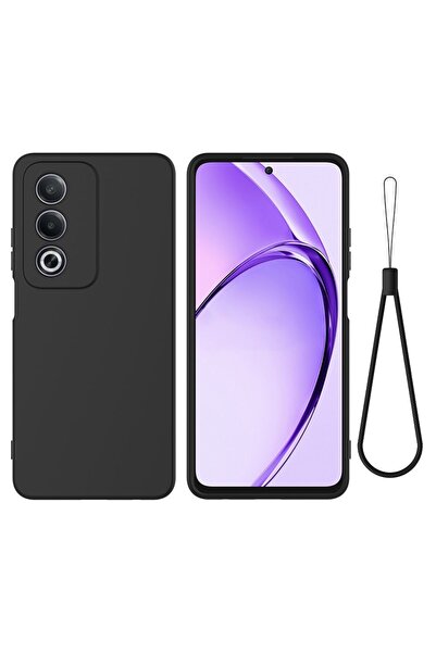 sscase Solid Color Θήκη Σιλικόνης Black (Oppo A80 5G)
