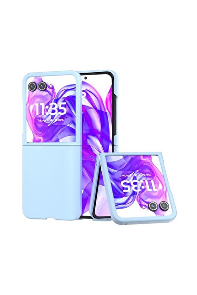 sscase Skin Feel Σκληρή Θήκη Baby Blue (Motorola Razr 50 Ultra 5G)