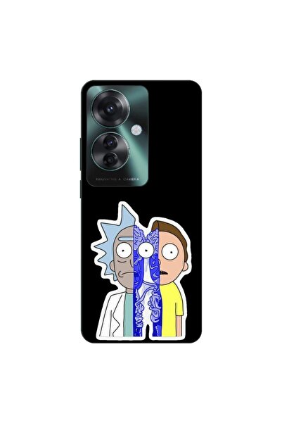 OEM Θήκη συμβατή με Oppo Reno11 F 5G Σιλικόνης TPU Μοντέλο Ρικ και Μόρτι Συνδ...