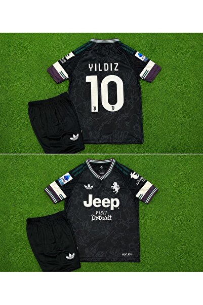 Maharet Juventus 2026 Deplasman Çocuk Forması (SİYAH)