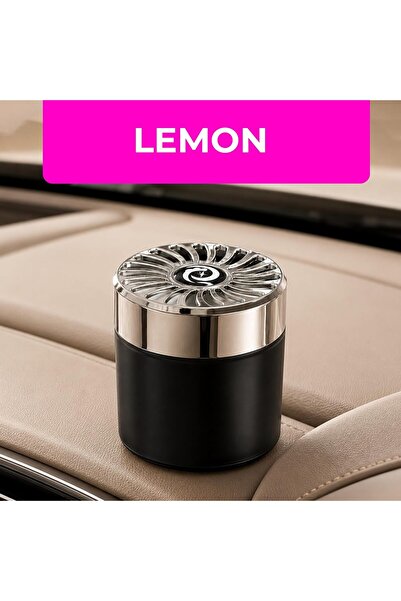 Auto Family FZE Lemon Luxury Car Air Freshener, Premium Metal Car Perfume, Long Lasting Auto Fragrance Air Freshener