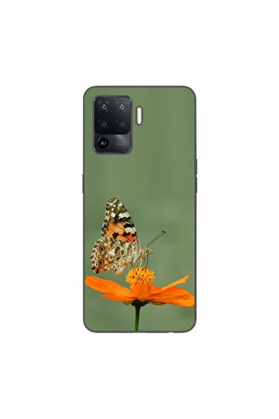 OEM Husa compatibila cu Oppo Reno5 Lite Silicon Gel Tpu Model Fluture