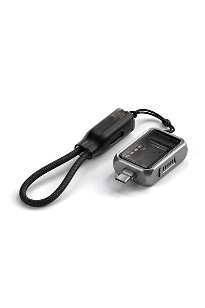 Satechi Carcasă Mini NVMe SSD 2230, 10Gbps, USB-C, pentru iPhone/MacBook/PC, Gri