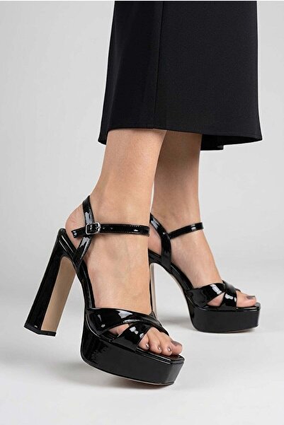 Ayakkabı Fuarı Elit Zyn4147R Women's Platform Shoes Black