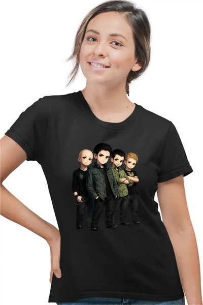 OEM Tricou Femei Breaking Benjamin All Gang