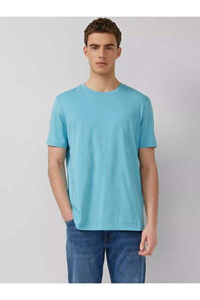 s.Oliver Ανδρικό Βαμβακερό T-Shirt, Στρογγυλή Λαιμόκοψη, Κανονική Εφαρμογή, Τ...