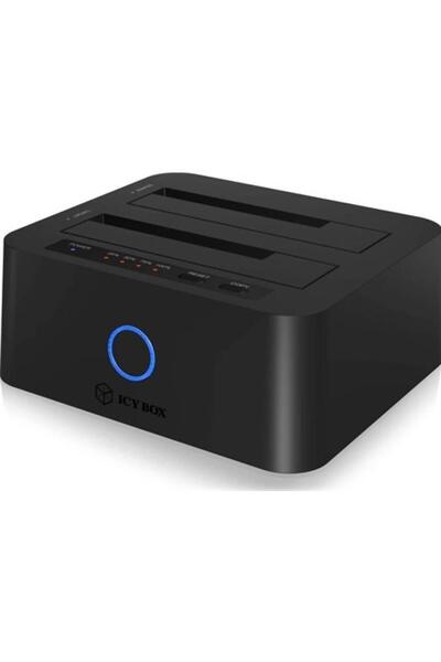 RaidSonic Rack HDD ICY BOX IB-1232CL-U3, SATA-III, 2x HDD/SSD, USB 3.0 Tip A ...