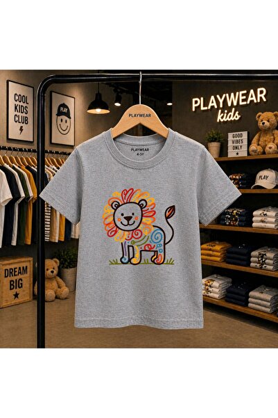 playwear Crtani Arslan printani 100% dječja unisex majica 5 6 -7 8-9 10 -11 1...