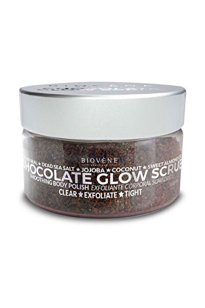 BIOVENE Strălucire, Ciocolată, Exfoliant, Scrub corporal, 200 g