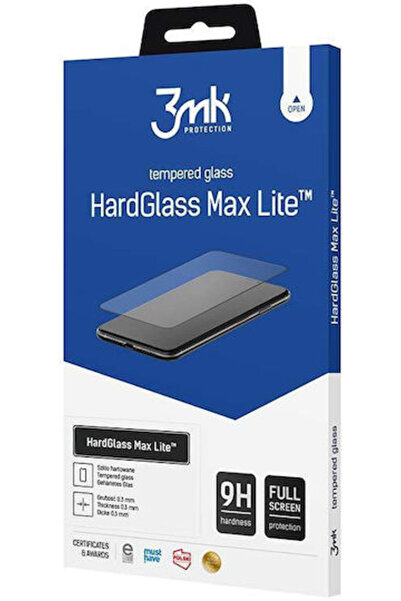 3MK Hardglass Max Lite Μαύρο 0.3mm Σκληρυμένο Γυαλί για Google Pixel 9 Pro XL...