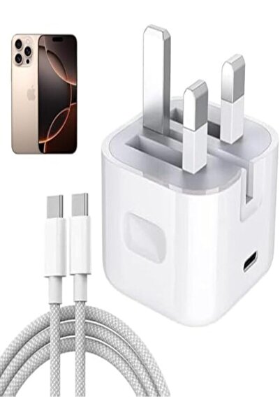 Generic 35W Fast USB C Power Adapter Plus Type C Cable for 16 Pro Max Fast ch...