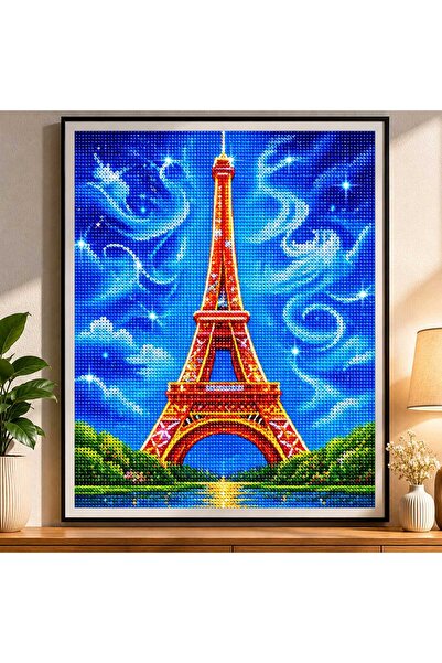 DNZt 5D Diamond Painting 50x40 cm Elmas Mozaik Boncuklu Taşlı Goblen Pano Tab...