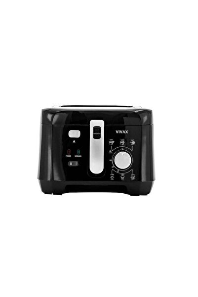 VIVAX DF-1800B Фритюрник за мазно масло, 1800W, 2.5L, Регулируем термостат, Ч...