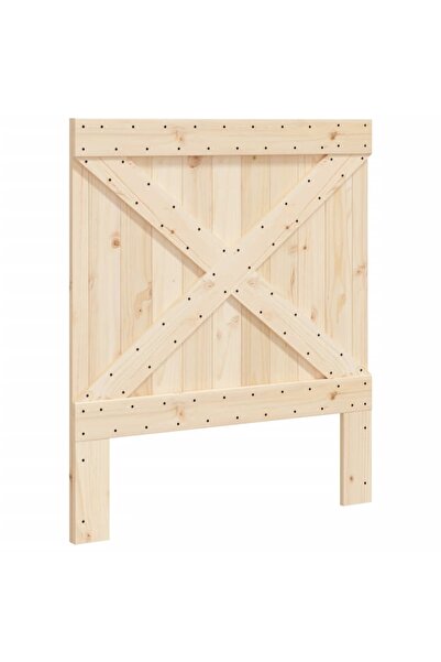 vidaxl Bedside table, 90x104 cm, solid pine wood