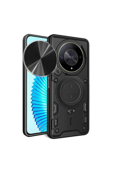 OEM Θήκη για Honor Magic6 Lite, Νότιος Ουρανός, Προστασία, μαύρο