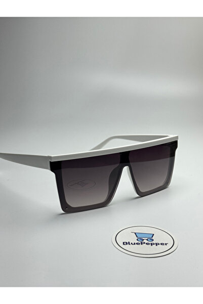 BluePepper Delta |   Sunglasses Black Frame White Handle 55 Ekartman