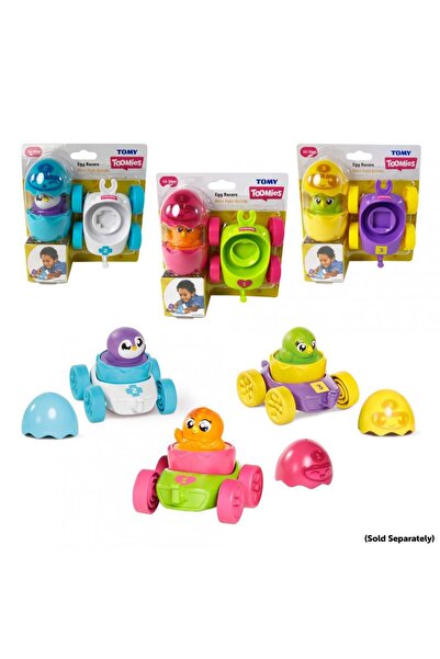 Tomy T73088 Colorful Egg Racing Cars