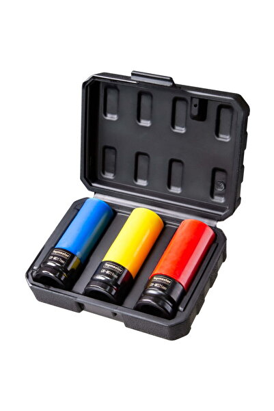 Top Master Pro Cheie tubulara impact adanca 3 buc. 17, 19, 21mm TMP