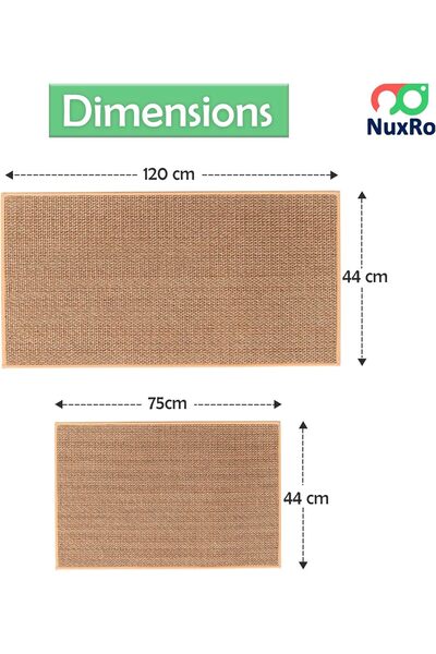 Generic [Set of 2] Premium Kitchen Rugs & Mats – High-Grip Anti-Skid Rubber B...