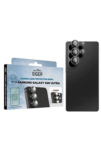 EIGER Folie Sticla Camera 3D Mountain Glass Samsung Galaxy S26 Ultra Clear