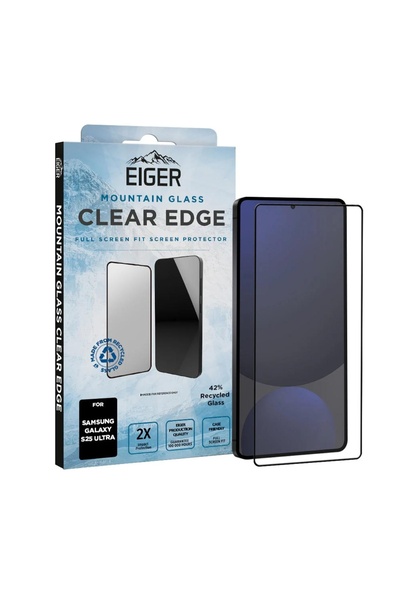 EIGER Folie Sticla 3D Mountain Glass GRS Samsung Galaxy S25 Ultra Clear