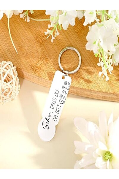 HESTYA Pack of 20 Acrylic Keyrings with Chip for Shopping Cart – Removable an...
