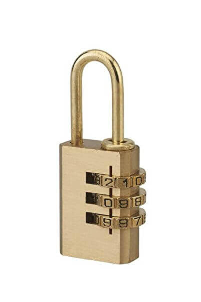 THIRARD Lacăt pentru bagaje, cu cod, Model 258, 21 mm, anse din alamă