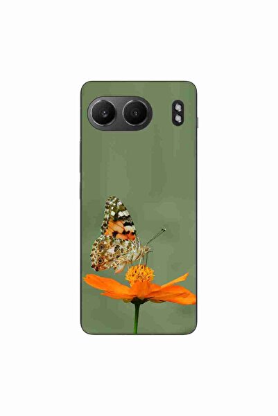 OEM Θήκη συμβατή με OnePlus Nord 4 από σιλικόνη gel TPU με σχέδιο πεταλούδας
