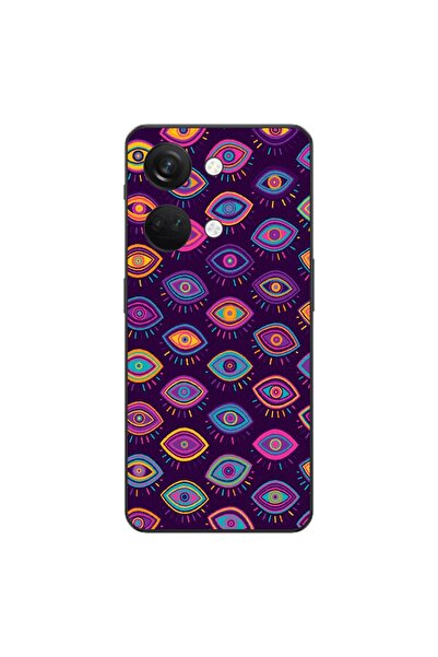 OEM Husa compatibila cu OnePlus Nord 3 Silicon Gel Tpu Model Tribal Eyes