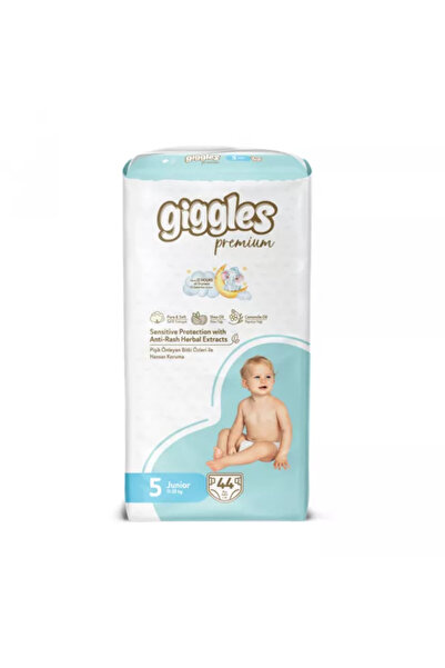 giggles Scutece Premium pentru bebeluși cu închidere laterală, Junior, 11-25 ...