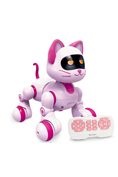 GHEMOTOC Robot pisica cu telecomanda si functie de antrenament programabil, G...