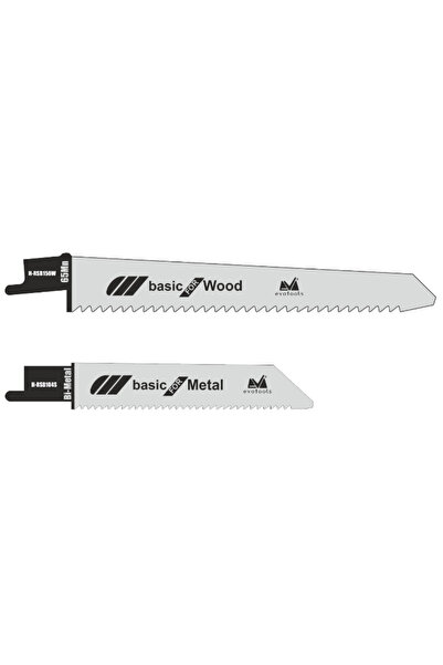Evotools Panza Ferastrau Sabie Lemn/Metal (2 bucati), 678288/678489 —