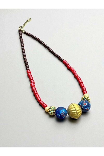 Bozhi Necklace Glass Beads Casual Elegance