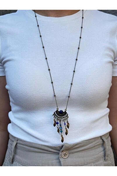 Bozhi Necklace Glass Beads Stylish Gift