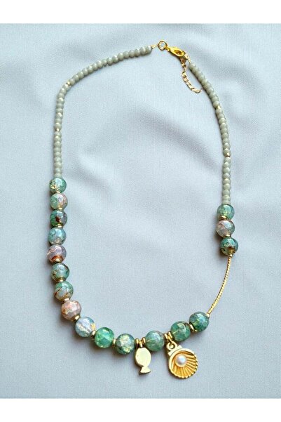 Bozhi Necklace Glass Beads Casual Elegance