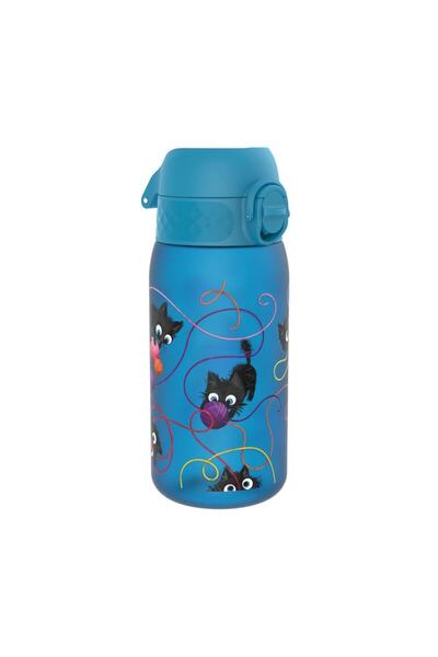 Ion8 Cats Recyclon Kids Water Bottle, 350 ml