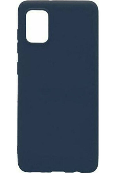 inos S-Cover Πίσω Κάλυμμα Σιλικόνης Μπλε (Galaxy A31)