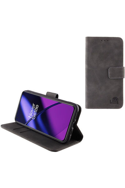 Lime&co Lime Essential Magnet Book Συνθετικό Δέρμα Γκρι (OnePlus 11) Κωδικός:...