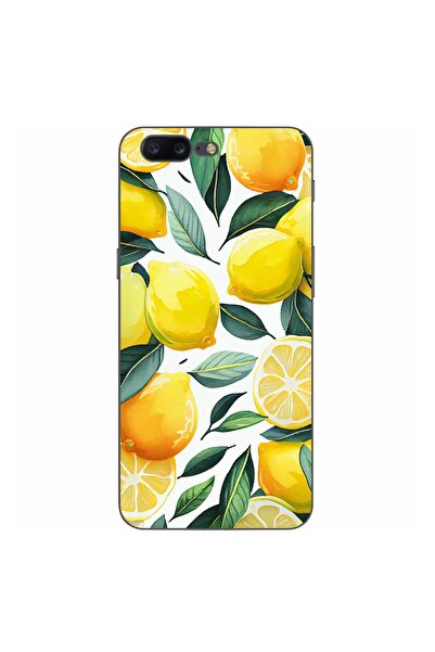 OEM Husa compatibila cu OnePlus 5 Silicon Gel Tpu Model Lemons Pattern