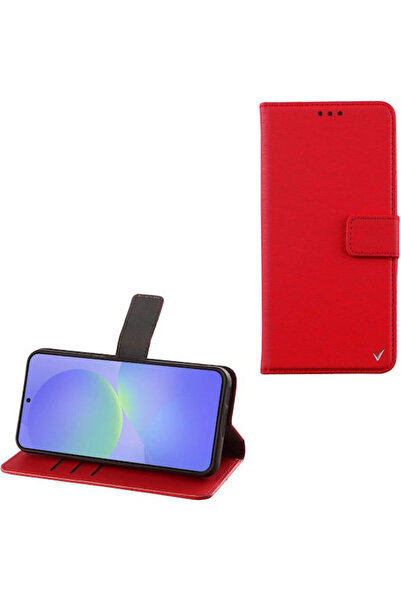 Other Volte-Tel Camera Guard Book Συνθετικό Δέρμα / Σιλικόνη Κόκκινο (Galaxy ...