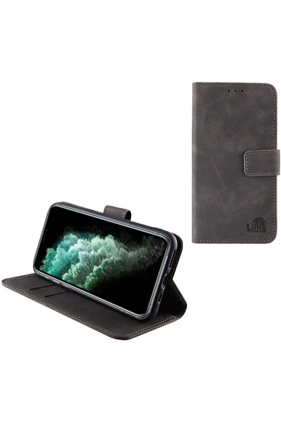 Lime&co Lime Essential Magnet Book Συνθετικό Δέρμα Γκρι (iPhone 11 Pro) Κωδικ...