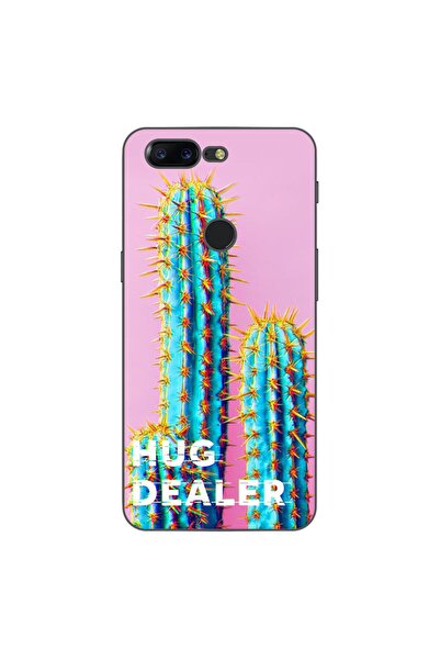 OEM Θήκη συμβατή με OnePlus 5T Σιλικόνης Τζελ TPU με Σχέδιο Μήνυμα  "Hug Deal...