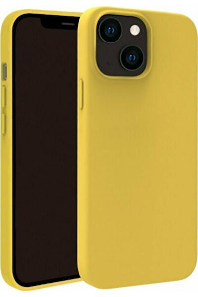 Vivanco Hype Πίσω Κάλυμμα Σιλικόνης Κίτρινο (iPhone 13 mini) Κωδικός: 62835
