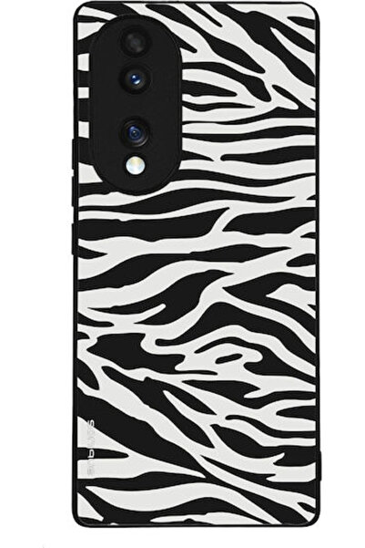 Other Σειρά Sonique Animal Print Honor 70 5G Θήκη Κινητού Τηλεφώνου Ζέβρα