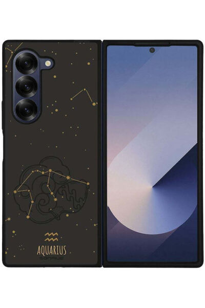 Other Σειρά Sonique Zodiac Samsung Galaxy Z Fold 6 Θήκη Κινητού Τηλεφώνου Aqu...